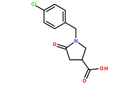 1-(4-CHLOROBENZYL)-5-OXOPYRROLIDINE-3-CARBOXYLIC