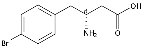 Benzenebutanoic acid, β-amino-4-bromo-, (βR)-