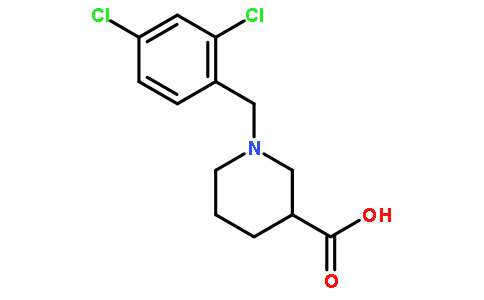 1-[(2,4-二氯苯基)甲基]-3-哌啶甲酸