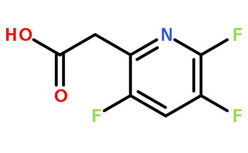(3,5,6-三氟吡啶-2-基)乙酸