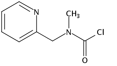 N-methyl-N-(2-pyridinylmethyl)Carbamic chloride