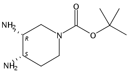 (3R,4S)-rel-tert-Butyl 3,4-diaminopiperidine-1-carboxylate