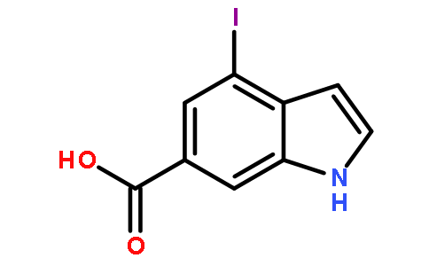 4-碘-6-吲哚羟酸
