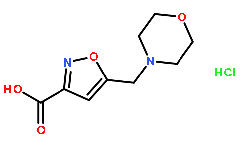 5-(吗啉甲基)异噁唑-3-羧酸盐酸盐