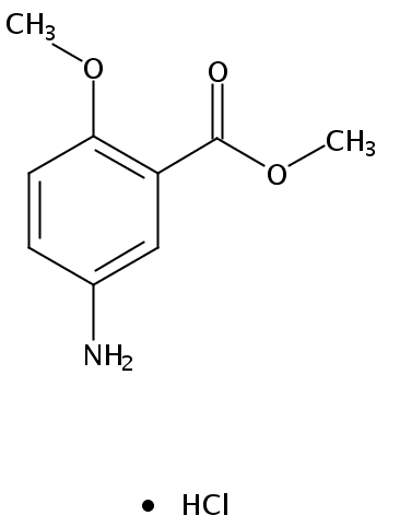 5-AMINO-2-METHOXY-BENZOIC ACID METHYL ESTER HYDROCHLORIDE