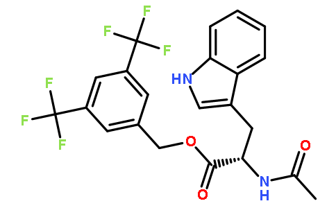 N-乙酰基-L-色氨酸-3,5-双(三氟甲基)苯酯