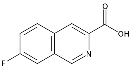 7-FLUOROISOQUINOLINE-3-CARBOXYLIC ACID