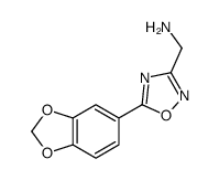 [5-(1,3-benzodioxol-5-yl)-1,2,4-oxadiazol-3-yl]methanamine