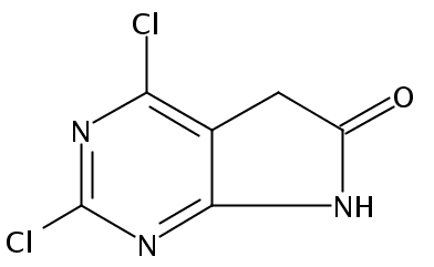 2,4-Dichloro-5H-pyrrolo[2,3-d]pyrimidin-6(7H)-one