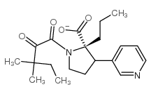 1-(1,2-二氧代-3,3-二甲基戊基)-L-脯氨酸 (3-吡啶基)丙酯
