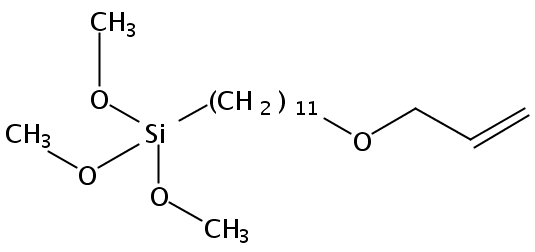 11-烯丙氧基十一烷基三甲氧基硅烷