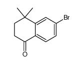 6-bromo-3,4-dihydro-4,4-dimethylnaphthalen-1(2H)-one