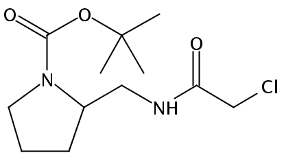 tert-Butyl 2-((2-chloroacetamido)methyl)pyrrolidine-1-carboxylate