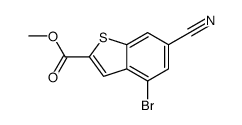 Methyl 4-bromo-6-cyano-1-benzothiophene-2-carboxylate