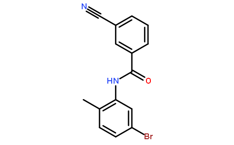 N-(5-溴-2-甲基苯基)-3-氰基苯甲酰胺