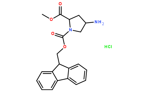 (2S,4S)-1-Fmoc-4-氨基吡咯烷-2-羧酸甲酯盐酸盐