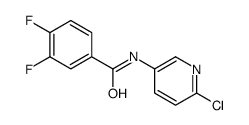 N-(6-chloropyridin-3-yl)-3,4-difluorobenzamide
