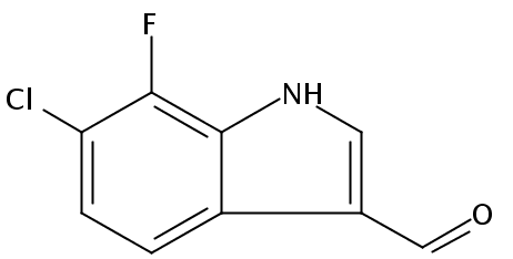6-Chloro-7-fluoro-1H-indole-3-carbaldehyde