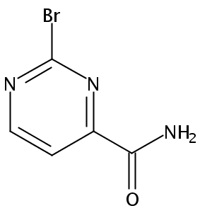 2-bromopyrimidine-4-carboxamide