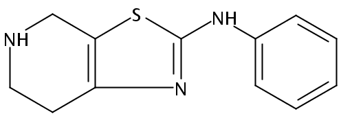 4,5,6,7-tetrahydro-N-phenyl-Thiazolo[5,4-c]pyridin-2-amine