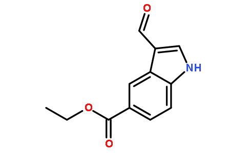 3-醛基-1H-吲哚-5-甲酸乙酯