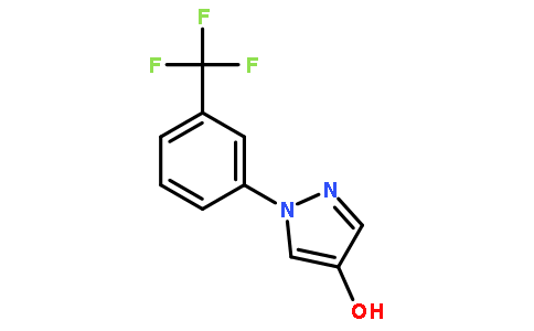 1-[3-(Trifluoromethyl)phenyl]-1H-pyrazol-4-ol