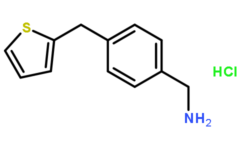 4-(噻吩-2-甲基)苄胺盐酸盐