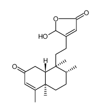 5-羟基-4-[2-(1,2,3,4,4A,7,8,8A-八氢-1,2,4A,5-四甲基-7-氧代-1-萘基)乙基]-2(5H)-呋喃酮
