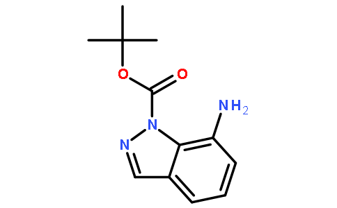 7-氨基-1H-吲唑-1-羧酸,1,1-二甲基乙酯