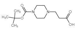 3-(1-叔丁氧羰基哌嗪-4-YL)丙酸