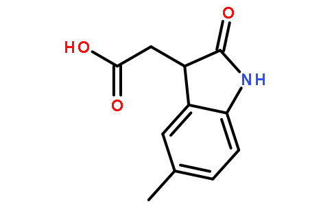 (5-甲基-2-氧代-2,3-二氢-1H-吲哚-3-基)乙酸