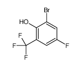 2-Bromo-4-fluoro-6-(trifluoromethyl)phenol