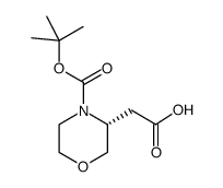 (R)-4-Boc-3-吗啉乙酸