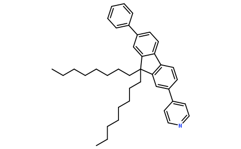 4-(9,9-二辛基-7-苯基-9h-芴-2-基)吡啶