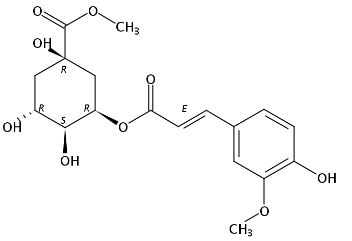 甲基 5-O-阿魏酰奎尼酸酯