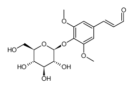 2-丙烯醛,  3-[4-(b-D-吡喃葡萄糖氧基)-3,5-二甲氧苯基]-,(2E)-