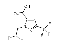 1-(2,2-Difluoroethyl)-3-(trifluoromethyl)-1H-pyrazole-5-carboxyli c acid