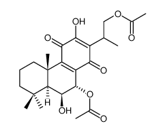 (6β,7α)-6,12-Dihydroxy-11,14-dioxoabieta-8,12-diene-7,16-diyl dia cetate