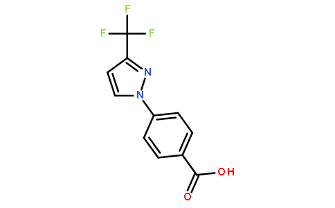 4-[3-(三氟甲基)-1H-吡唑-1-YL]苯甲酸