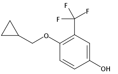 2-三氟甲基-4-羟基苯基环丙基醚