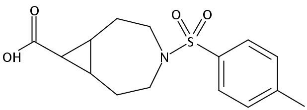 4-Tosyl-4-azabicyclo[5.1.0]octane-8-carboxylic acid