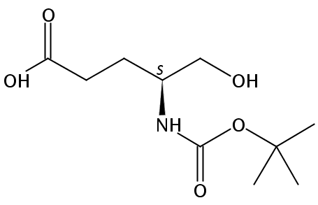 (S)-4-((tert-Butoxycarbonyl)amino)-5-hydroxypentanoic acid