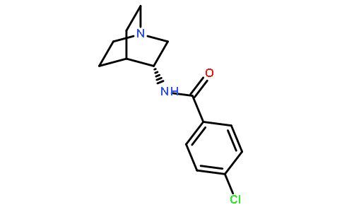 N-(3R)-1-氮杂双环[2,2,2]辛-3-基-4-氯苯甲酰胺盐酸盐