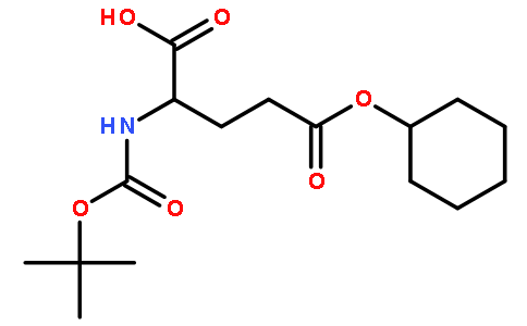 叔丁氧羰基-D-谷氨酸-5-环己脂