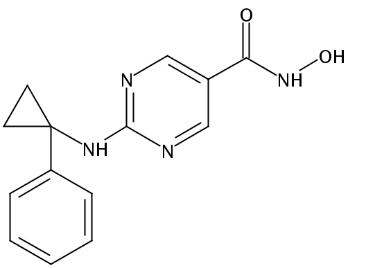 N-羟基-2-[(1-苯基环丙基)氨基]-5-嘧啶甲酰胺