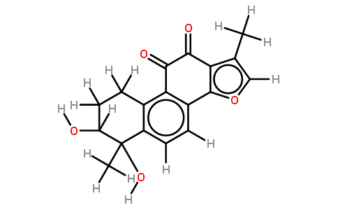 (6R)-6,7,8,9-Tetrahydro-6β,7α-dihydroxy-1,6-dimethylphenanthro[1,2-b]furan-10,11-dione