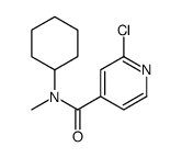 2-Chloro-N-cyclohexyl-N-methylisonicotinamide