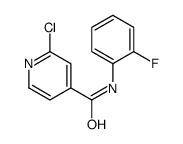 2-Chloro-N-(2-fluorophenyl)isonicotinamide