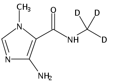 4-Amino-N,1-dimethyl-5-imidazolecarboxamide-d3