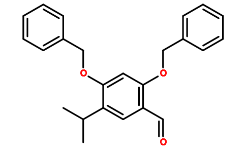2,4-二苄氧基-5-异丙基苯甲醛